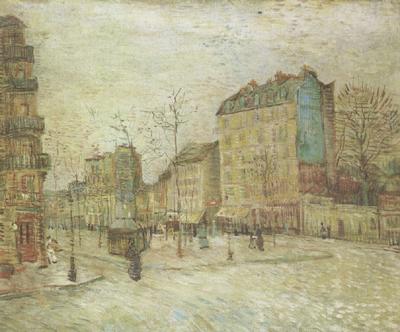 Vincent Van Gogh Boulevard de Clichy (nn04) Sweden oil painting art